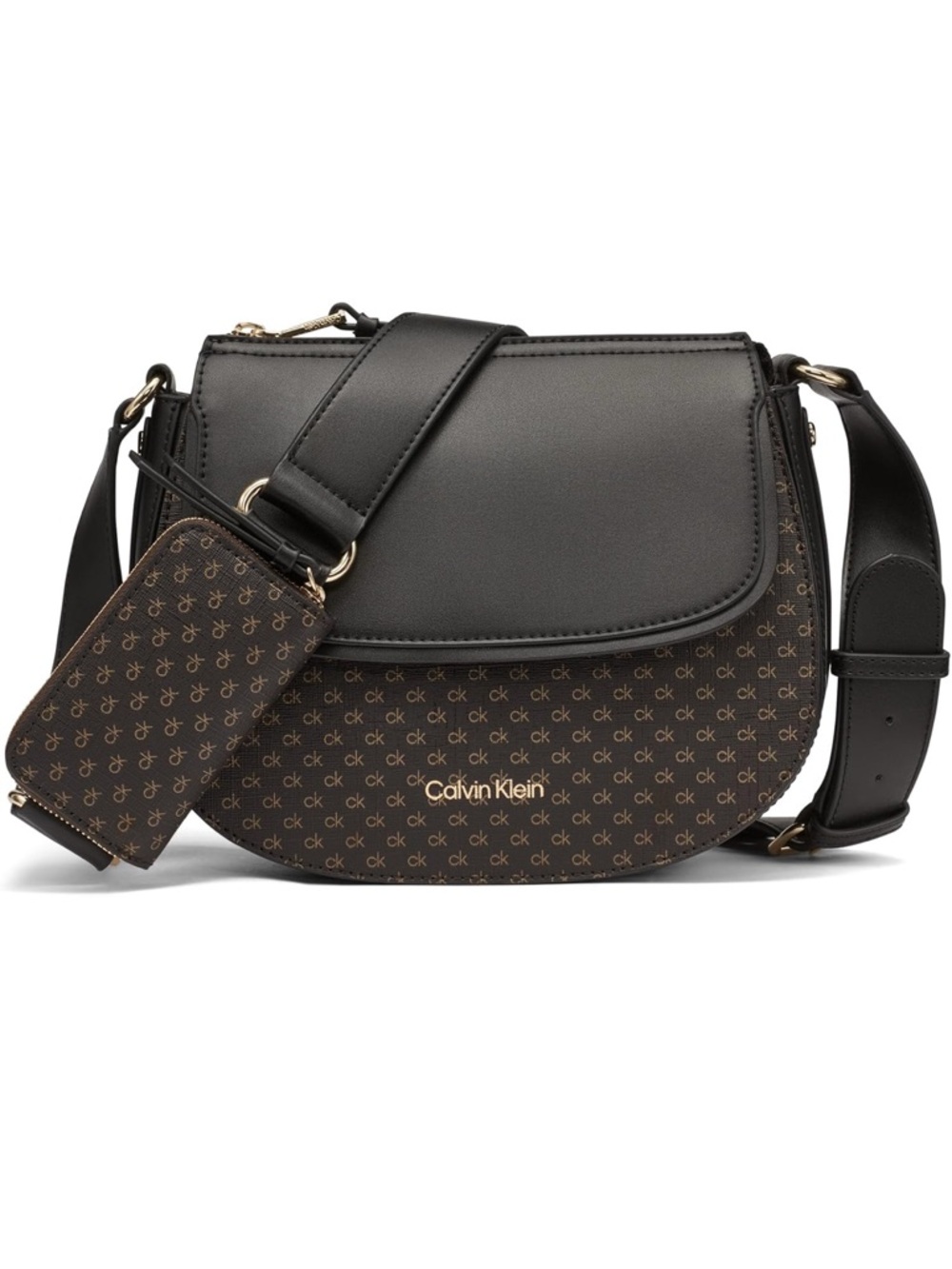 Calvin Klein Women's Bella Novelty Crossbody. 🆓 Gift🎁 until 06/08.